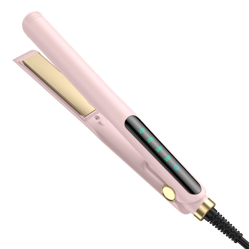 Hair Straightener For Women And Men, Small Dual-Use Curling And Straightening Tool, Long-Lasting Styling, Volumizing, Suitable For Dormitory And Home Use - Image 1